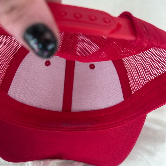 Red Baseball Cap - Picture 5 of 8